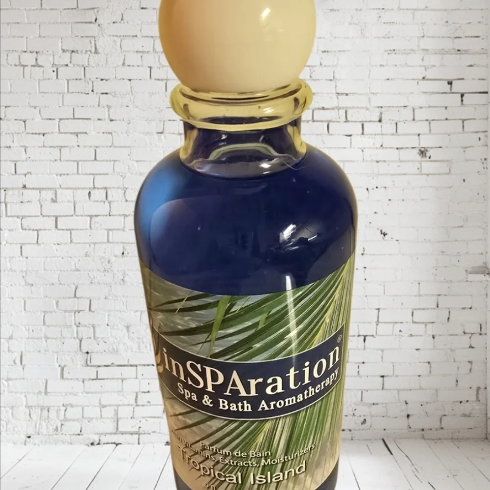 InSPAration Spa and Bath Aromatherapy,Liquid~9oz~Tropical Islans~NEW